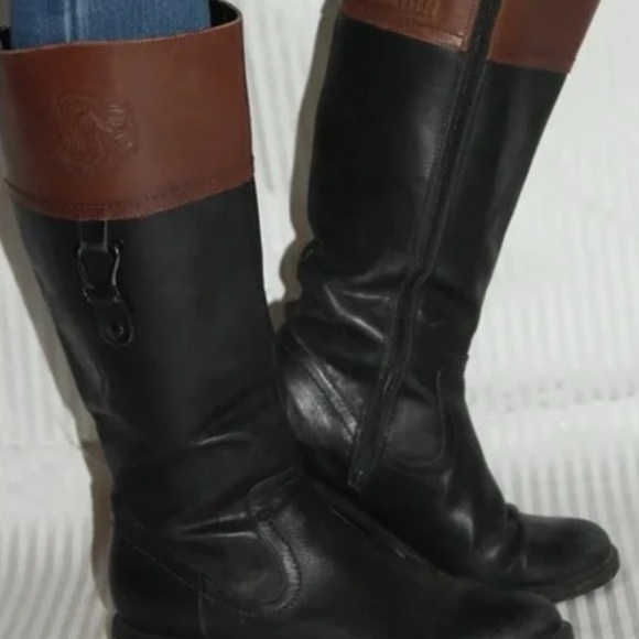 Blondo leather waterproof riding boots 16” tall - Picture 1 of 7